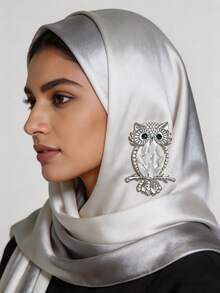 Strass Eule Brosche, Legierung Tier Vogel Brosche, Muttertags Geschenk, Lehrertags Geschenk, Rucksack Pin, Tasche Pin, Damen Brosche, Damen Pin, Hochzeits Accessoires, Westlicher Schmuck, Abzeichen, Emaille Abzeichen, Tasche Anhänger, Schuh Anhänger, Geldbörse Anhänger - Eule - Übersicht 5