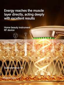 HYUNDAI HD-2452-1GD All-In-One Top-Spec Rechargeable Beauty Device, Lifting & Firming V-Face + Anti-Aging Wrinkle Reduction, Lip Enhancing, Eye Brightening, Hair Health & Body Shaping, Home Facial Massager - Supermodel Knife - View 4