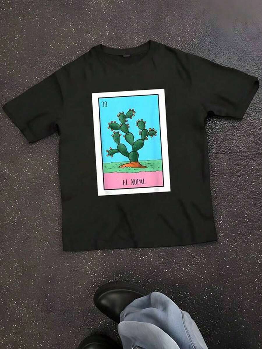 camiseta divertida - Negro - Ver 1