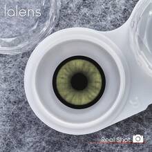 Lalens 2 Packs Green Natural Eye Makeup Yearly Use 14.2mm Diameter Beauty Eye Makeup Beauty - Green - View 9