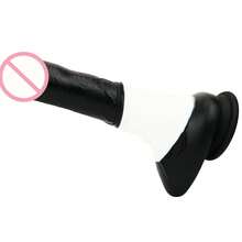 8.6" Horse Dildo  Silicone Huge Monster Dildo With 2 Knots Giant Anal Dildo XL Thick Massager Wand With Strong Suction Cup Animal Dildos Adult Sex Toys For Women Men - Một cỡ - Xem 6