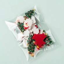 100pcs Transparent Self-Sealing OPP Bags, Resealable Candy/Jewelry/Gift/Cookie Packaging Bags, Storage & Travel Essentials - Clear - View 3