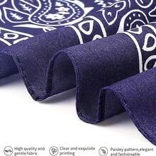 Premium Printed Bandana Scarf - Classic Style And Total Versatility - Kit Of 3 Units_A.A.A - View 3