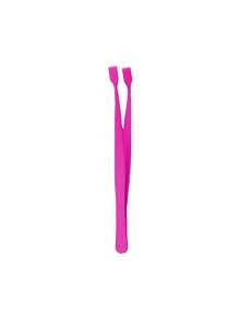 1pc Professional Eyelash Extension Tweezers, Beginner-Friendly Flat-Tip Lash Tweezers, Stainless Steel Material, Easier To Use Than Traditional Tweezers, Flat Tip Design For Better Grip And Natural Fit, Ideal For Eyelash Extension, Home Beauty Tool - 1 Màu hồng - Xem 12