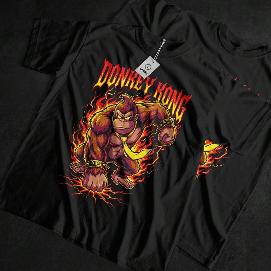 Mia R Arde DK, Game Advance, 80s Video Games, SNES Click, Uni, Geek Clothes, Pop Culture, Gift For Teenagers. - Black - View 1