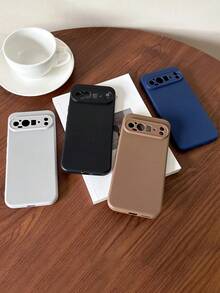 Ốp lưng chấm bi thời trang, phối màu độc đáo, tương thích với Pixel 10 Pro XL 10Pro 10 9 Pro XL 9 Pro 9 9A 8 Pro 8 8A. Ốp điện thoại chống sốc phong cách retro, doanh nhân. - Xám - Xem 5