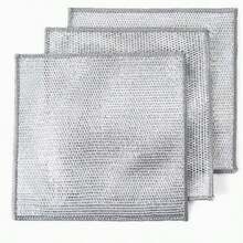5 chiếc khăn lau bát đĩa hai mặt bằng dây kim loại dày dặn, khăn lau nhà bếp, miếng cọ nồi chảo, khăn vệ sinh. - A - Xem 10