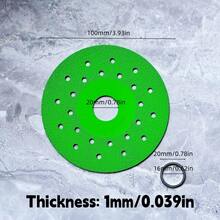 Bộ 1/3/5 đĩa cắt kính 4 inch, lưỡi cưa kim cương siêu mỏng đa chức năng dùng để cắt chai lọ, gốm sứ, ngọc bích, gạch, tấm đá. - C - Xem 2