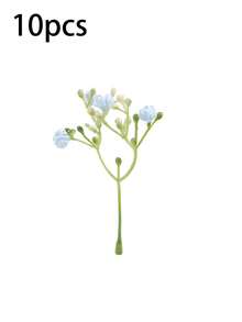10/30 支 3.15 英寸仿真四叉小雏菊草茎。逼真的迷你人造菊花丛,适用于 DIY 花束、婚礼背景装饰、餐桌摆饰、家居及派对装饰。四季皆宜。 - 彩色 - 查看 14
