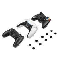 18 CÁI: Nắp bảo vệ nút bấm bằng silicon cho tay cầm P4/P5/Xbox360/Switchpro + Nắp thay thế/sửa chữa cần điều khiển, Vỏ cần điều khiển, Vỏ thay thế cần điều khiển, Vỏ sửa chữa cần điều khiển, Vỏ nút cần điều khiển chất lượng cao, Vỏ cần điều khiển chống mài mòn, Phù hợp với tay cầm 4/5/Switch Pro/Xbox360, Chống trượt, Chống bụi, Chống mồ hôi - Xem 3