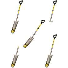 31285 Tru Pro 16-Inch Drain Spade With Fiberglass D-Handle - Fiberglass - View 1