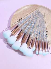 Bộ 10 cọ trang điểm chuyên nghiệp, bao gồm cọ má hồng, cọ nền, cọ mắt, cọ phấn phủ, bộ cọ trang điểm, bộ dụng cụ trang điểm hoàn chỉnh, bộ cọ trang điểm, bộ dụng cụ trang điểm đầy đủ, bộ cọ, bộ cọ trang điểm, bộ quà tặng trang điểm, bộ, quà tặng, cọ trang điểm chuyên nghiệp, bộ trang điểm hoàn chỉnh - Nhiều màu - Xem 7