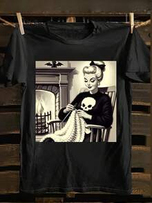 Women Outdoor Tees & Tanks - Black - View 7
