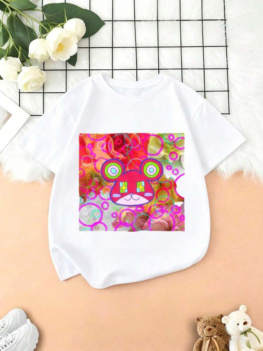 Tween Girls T-Shirts - White - View 1