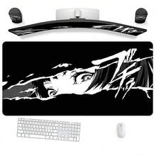 1 Extra Large Anime Girl Gaming Mouse Pad - Rubber Material, Rectangular, Precision Stitched Edges, Washable Non-Slip Desk Mat, Suitable For Computer And Esports Gaming - Multicolor - View 13