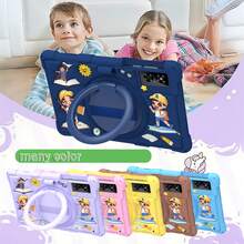 Funda para tableta Android de 10.1 pulgadas para Callsky-Tab 10.1 pulgadas, Cpad 10/Aiprotablet C20e/Moderness MB1001/ECOPAD 10.1/BYYBUO A10/ONN 10.1" Tablets for M40 10.1 pulgadas/Tablets for M40 Pro 10.1 pulgadas/Tablets for P20HD 10.1 pulgadas/Tablets for P30 10.1 pulgadas - Azul oscuro - Ver 4