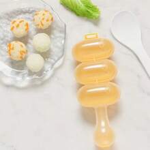 1pc Rice Ball Maker With Spoon, Kitchen Rice Mold, Interesting Shaking Design, Rice Feeding And Eating Tool - Multicolor - View 4