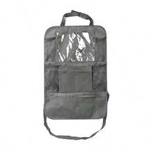 Organizador para asiento trasero de carro, juego de bolsas de almacenamiento para asiento con soporte para tableta, organizador multibolsillo para asiento trasero - Bolsa de almacenamiento para asiento - Ver 8