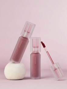 Peripera 08# Soft Matte Velvet Mousse Lip Gloss In Soft Pink, Lightweight Blurring Matte Texture, Soft Powdery Feel, Layerable & Blendable, Non-Drying Comfortable, Smooth Refined Lips, Suitable For Natural To Bright Daily Makeup, Korean Cosmetics, Holiday/Mother's Day Gift, 3.5g/0.12oz - 08 - View 11