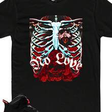 Camiseta gráfica con efecto SNEAKER a juego con las jordans 6 Retro Reverse Infrared Salesman 2026 - forma - Ver 1