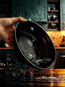 PP Japanese Ramen Bowl, High Quality Wavy Large Capacity Food Bowl, Food Safety Focused, Durable And Unbreakable, Suitable For Home, Restaurant, Food Store, Can Hold Rice And Hot Food, Applicable For Halloween, Christmas, Easter, Thanksgiving, Mother's Day, Valentine's Day And All Seasons - Black - View 7