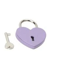 1 Set Customized Engraved Heart Lock & Key Set, Personalized Name & Date Padlock, Couple Matching Jewelry Gift - Multicolor - View 13