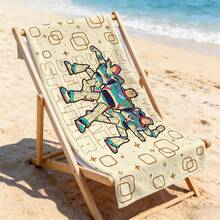 Disney Toy Story Beach Towel - Buzz Lightyear Retro Geometric Print Beach Towel ,For Pool & Beach - A - View 6