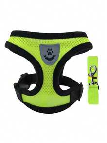 2pcs/Set Ultimate Comfort Mesh Cat/Dog Leash And Harness Set - Breathable, Reflective, Adjustable Pet Vest Harness With Leash, Suitable For Small Dogs And Cats, Easy Walking And Training, Durable - Multicolor - View 41