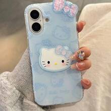 Ốp điện thoại Sanrio Apple Cute Kitty 14 ProMax, ốp bảo vệ cá nhân hóa theo phong cách Ins cho iPhone 17/13, ốp toàn thân chống sốc sáng tạo, thanh lịch cho iPhone 12/11/13 Pro - Nhiều màu - Xem 3