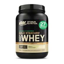 Optimum Nutrition Gold Standard 100% Whey Protein Powder, Vanilla Ice Cream, 2 Pound (Packaging May Vary) - 香草 - 查看 12