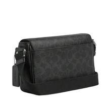 Túi đeo chéo nam in họa tiết Coach Jack CDZ95SVYZK - CDZ95SVYZK màu đen - Xem 3