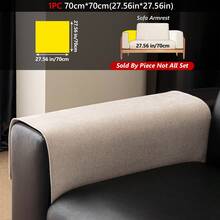 1 Tấm bọc ghế sofa đa năng bốn mùa, màu trơn, sọc chéo, chống trượt, chịu được vật nuôi, phù hợp với ghế sofa 1-4 chỗ, có thể giặt máy, trang trí cho phòng khách, phòng ngủ hoặc phòng khác, chất liệu cao cấp. - Nhiều kiểu dáng - Xem 33