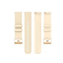 20毫米时尚硅胶腕带，适用于vivoactive 3/5、Venu 2 Plus/Sq 2/SQ、Forerunner 45/55/158/245/645、Galaxy Watch Active/Active 2/3/4/4 Classic/5/5 Pro/6/6 Classic、Gear S2/S2 Classic、Watch GT 2/3/3 Pro、GTS 4/4 Mini/3。采用精致的3D点状图案设计，搭配玫瑰金表扣。柔软舒适，透气性佳，是多功能智能手表的理想配件和礼品之选。 - 20mm - 查看 11