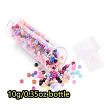 1200 hạt cườm thủy tinh Nhật Bản mùa hè, hình trụ 3mm, thích hợp để làm đồ trang sức, vòng tay, dây chuyền và các đồ thủ công nhỏ khác. - hạt - Xem 30