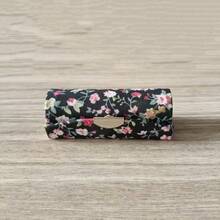 Lipstick Box, With Mirror Storage Box, Retro Floral Pattern, 1 Piece Lipstick Box, Portable Lipstick Small Gift Box, Travel Makeup Lipstick Box - Multicolor - View 4