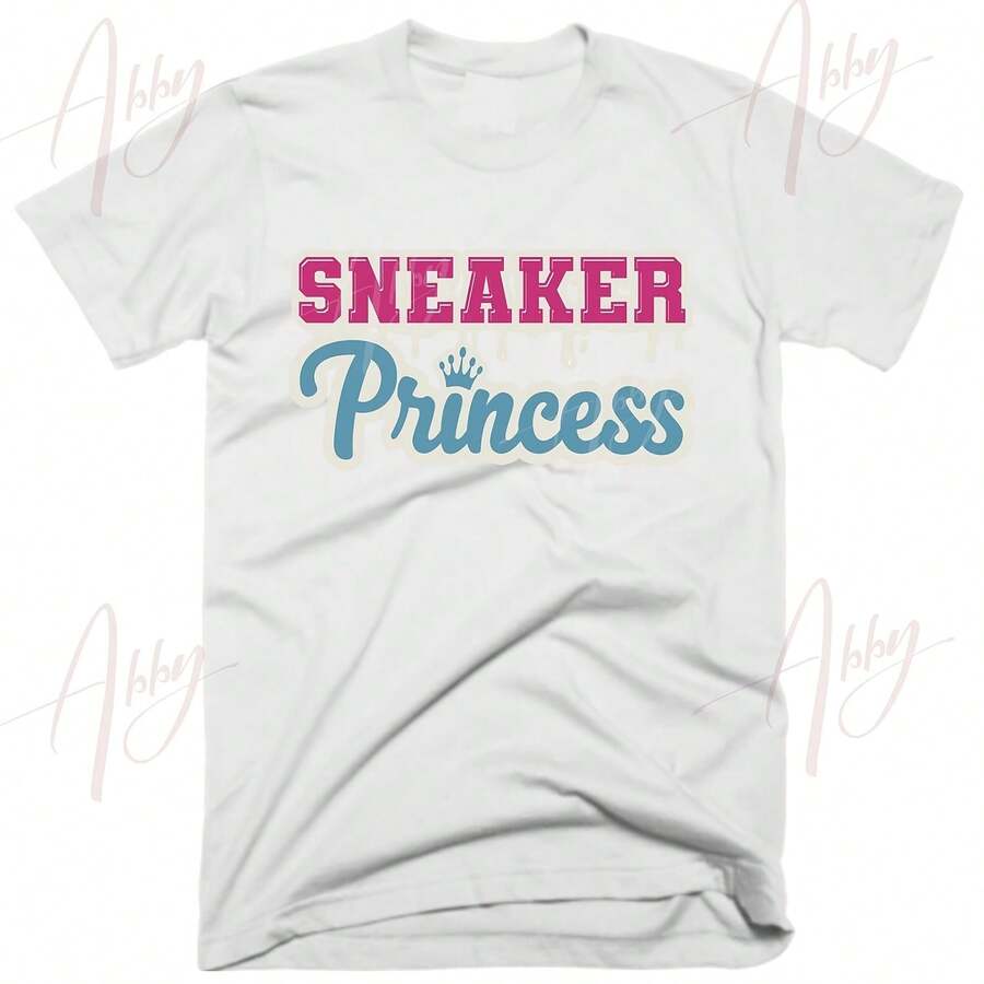 Princess Shirt With Matching Sneakers And Retro T-Shirt From Michelle Wie X Pebble Beach, Jordans 1 Shirt From Michelle Wie X Pebble Beach - 款式 - 查看 1