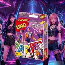 Hasbro 1盒/108张 2026 K-Pop趣味卡牌游戏，适合朋友聚会、家庭之夜、电视剧主题卡牌游戏，2-10人游戏，新年完美礼物，也适合K-Pop粉丝、Team Hunters系列玩家，适合粉丝见面会、生日派对等场合，可打造独特有趣的装饰（随机款式） - 彩色 - 查看 8