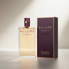 Chanel Allure Sensuelle Eau De Parfum Spray For Women 3.4oz (100ml) - Soft Oriental Floral Fragrance With Vanilla, Amber & Patchouli, Includes Free YSL Large Canvas Tote Bag With Gold Logo & Jacquard Strap - Allure Sensuelle EDP 50ml - 查看 2