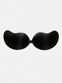 1pc Seamless Invisible Lift Bra, Women's Backless Strapless Bra, Seamless Self-Adhesive Silicone Nipple Covers, Suitable For Wedding Dresses, Available In Skin Tone And Black, Reusable, Suitable For All Seasons - Multicolor - View 20