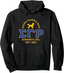 Sigma Gamma Rho Sorority Pullover Hoodie - màu đen - Xem 1