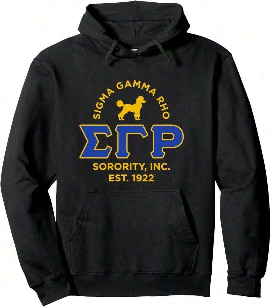 Sigma Gamma Rho Sorority Pullover Hoodie - màu đen - Xem 1
