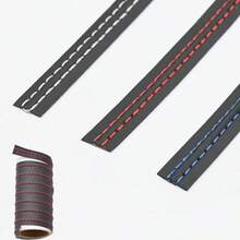 Car Interior Decorative Stripe Stickers, Applicable For Car Dashboard And Door - A - View 3