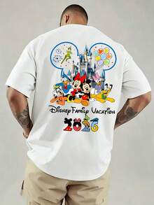 2026 Disney Family Vacation Shirt, Disney World Family Trip Tee, Disney Matching Family Shirts - trắng - Xem 1