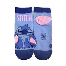 Cerdá Stitch Disney Unisex Ankle Socks Pack - Pack Of 2 Pairs Of Short Socks For Boys And Girls, Soft And Elastic, Blue And Pink Design, Back To School - Option 1 - View 3