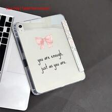 1pc Sakura & Cat Pattern Tablet Protective Case, Compatible With Ipad 10th Generation 10.9 Inch 2022/Air 13(M3 2025)/Air 11(M3 2025), Also Compatible With Honor Tablets - Multicolor - View 8