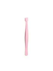 1pc Professional Eyelash Extension Tweezers, Beginner-Friendly Flat-Tip Lash Tweezers, Stainless Steel Material, Easier To Use Than Traditional Tweezers, Flat Tip Design For Better Grip And Natural Fit, Ideal For Eyelash Extension, Home Beauty Tool - 1 Màu hồng - Xem 2