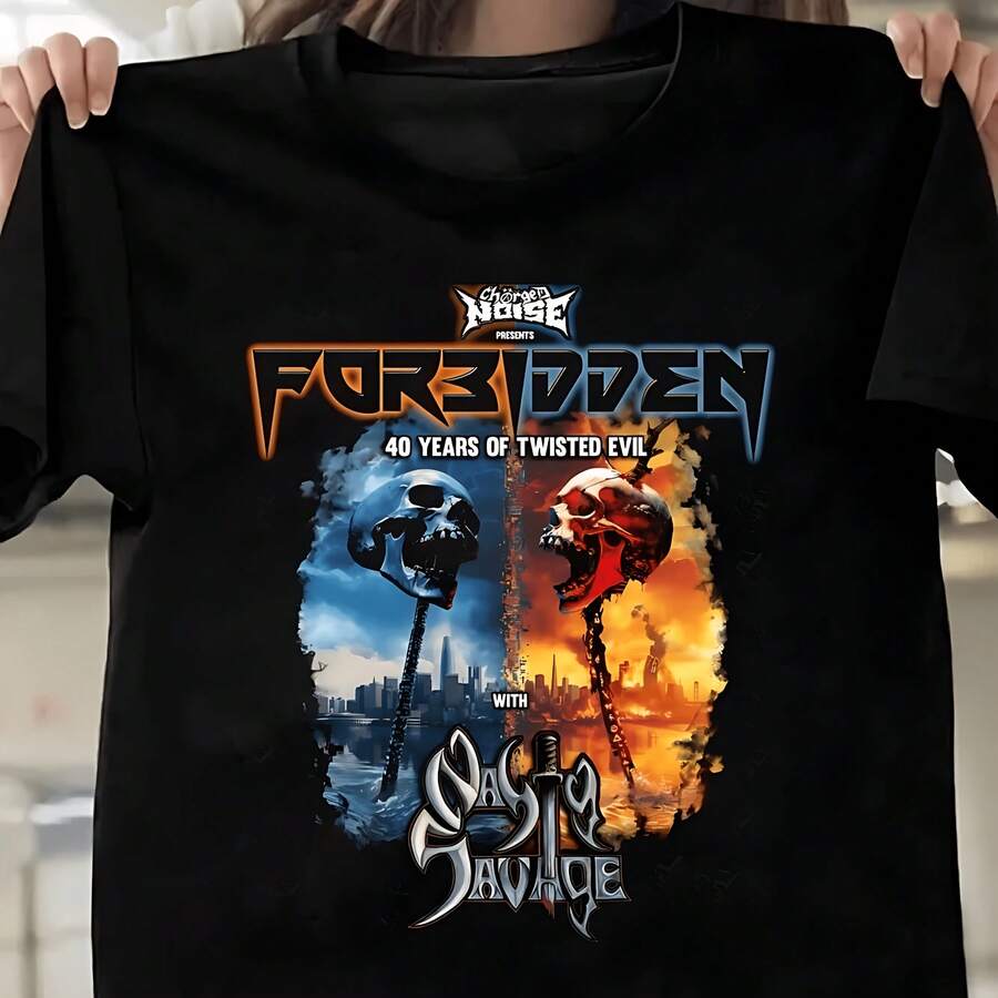 New Forbidden Tour 2025 Gift For Fans Unisex S-3XL T-Shirt - Black - View 1