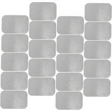 20 Piezas Placas De Metal Adhesivas para Soporte Magnético De Celular Compatibles con GPS Y Dispositivos Móviles para Automóvil - 1 - Ver 10