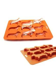 3D Dachshund Chocolate Cake Mold - Perfect For Beer Ice Cubes, Party DIY Fudge, Baking And Cooking Decoration - Multicolor - View 6