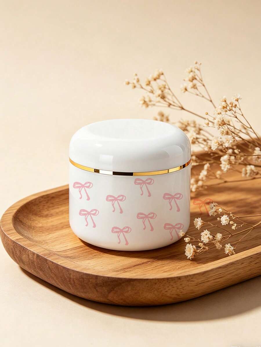 Hộp đựng mỹ phẩm rỗng có thể tái sử dụng họa tiết nơ bướm, hộp đựng đồ dùng vệ sinh cá nhân du lịch có nắp đậy, hộp đựng mẫu kem dưỡng ẩm, thích hợp đựng kem dưỡng da, sữa dưỡng thể, mỹ phẩm, thuốc mỡ, mặt nạ, đồ dùng cần thiết khi đi du lịch, tập thể dục, học tập, cắm trại, đi biển, nước hoa mini, nước hoa nữ/nam (Chỉ có chai rỗng; không đựng chất lỏng). - Nhiều màu - Xem 1